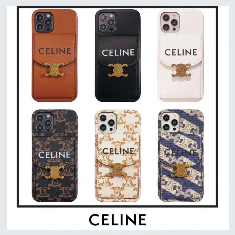 CELINE / セリーヌ iPhone 14/14 Plus/14 Pro/14 Pro Max/13/13 Pro/13 Pro Max/12/12 Pro/12 Pro Max/11/11pro max/xs/xs max ケース カバ ー [#case202305046]