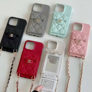 人気 CHANEL / シャネル ケース ショルダーストラップ付き iPhone 16/16 Pro/16 Pro Max/15/15 Pro/15 Pro Max/14/14 Pro/14 Pro Max/13/13 Pro/13 Pro Max/12/11 ケース [#case20241001]