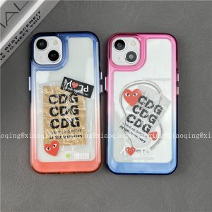 【2022新作】人気新品 ブランド コムデギャルソン CDG PLAY 携帯電話 ケース iPhone 13/13 Pro/13 Pro Max/12/12 Pro/12 Pro Max/11 PRO MAX/XS/8/7 plus スマホケース ケース シリコーン素材 [#case202206255]