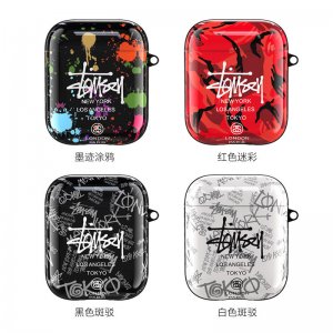 高品質 人気 ブランド Stussy / ステューシー AirPods 1/2世代 ケース / PRO ケース 保護性 [#ls0714]