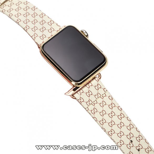 2021 人気 GUCCI トン Apple Watch Series 1/2/3/4/5 バンド 腕時計交換バンド 男女兼用[#case2021030419]